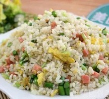 Fresh Meat and Potato Stir-Fried Rice