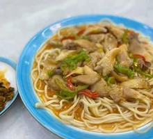 Mushroom Beef Noodles