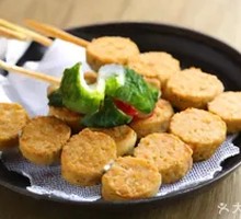 Chicken Burger Skewers