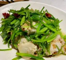 Taro and Sea Vegetable Stir-fry