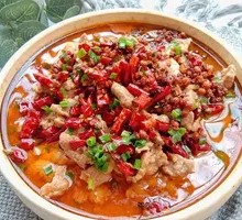 Sichuan Boiled Pork Slices