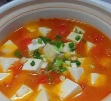 Tomato Tofu Soup