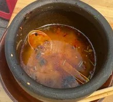 Wild Mushroom Free-Range Chicken Pot Rice Noodles