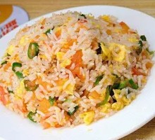 Egg and Tomato Fried Rice