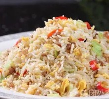Pork and Napa Cabbage Fried Rice