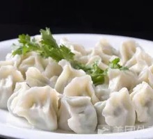 Bittercress and Pork Dumplings