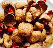 Fried Blood Sausage
