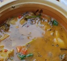 Pickled Vegetable and Potato Soup