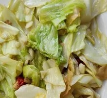 Oil Cake Stir-Fried Lotus Leaf