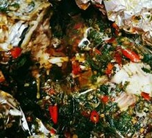 Wrapped Roast Fish