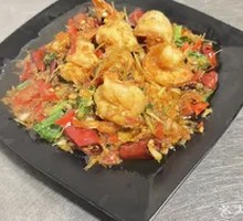 Oil-Puffed Shrimp