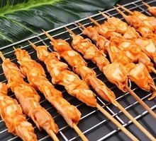Charcoal-Grilled Chicken Tendons