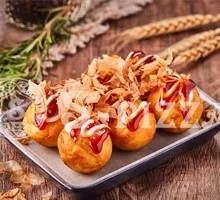 Crispy Octopus Takoyaki