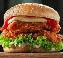 Spicy Chicken Leg Burger