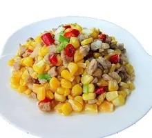 Corn and Minced Pork Rice Bowl