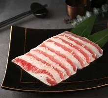 Freshly Sliced Beef Belly
