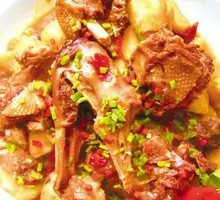 Braised Goose with Potatoes