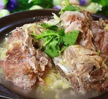 Sour Cabbage Pork Bone Soup