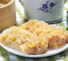 Corn and Carrot Pork Dumplings