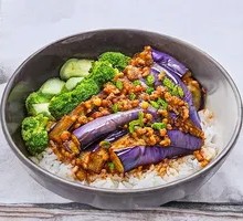 Eggplant with Minced Pork Rice