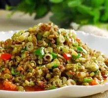 Celery and Minced Pork Fried Rice