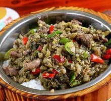 Sour Cabbage Beef Rice Bowl