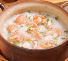 Scallop and Shrimp Congee