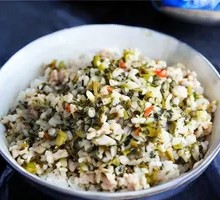 Cabbage and Pork Rice Bowl