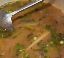 Sour Cabbage and Red Bean Soup