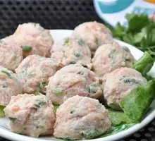 香菜猪肉丸