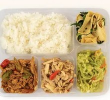 Three Meat, Three Vegetables