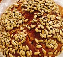 Roasted Sunflower Seed Naan
