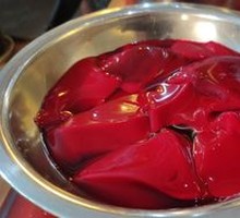 Sheep Blood and Offal Mix