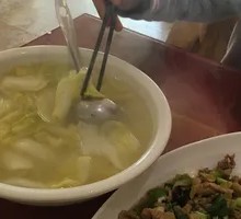 Chicken Soup with Chinese Cabbage