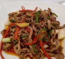 Stir-Fried Pork with Green Pepper