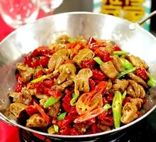 Spicy Pork Intestines Hot Pot