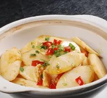 Braised Yam in Clay Pot