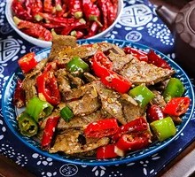 Old Grandma's Spicy Pork Liver Stir-fry