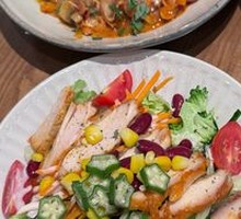 Grilled Chicken Cutlet with Mini Salad