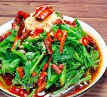 Stir-fried Cucumber Tips