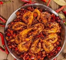 Dry Chili Shrimp (Medium)
