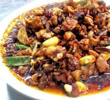 Stewed Chicken with Brown Sauce