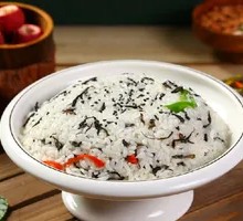 Dried Mushroom Fried Rice