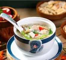 Mushroom and Poria Porridge