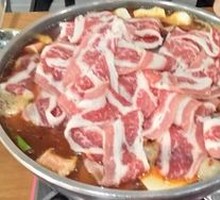 Korean Beef Pan-Fried Hot Pot