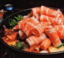 Beef and Kimchi Military Hot Pot