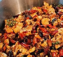 Spicy Frog Legs in Dry Pot