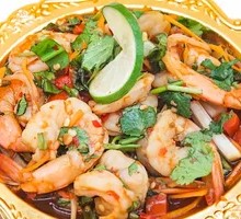 Pineapple Lemon Shrimp