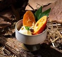Caramel Sweet Potato Ice Cream