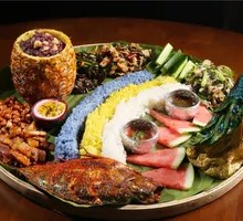 4-Person Classic Dai-style Peacock Hand-Rice